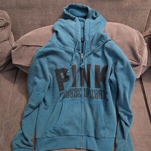 Victoria's Secret Women"s Teal Hoodie